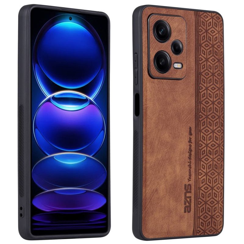 Cover Poco X5 Pro 5G Azns Lædereffekt