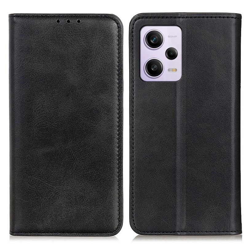 Cover Poco X5 Pro 5G Flip Cover Klassisk Splitlæder