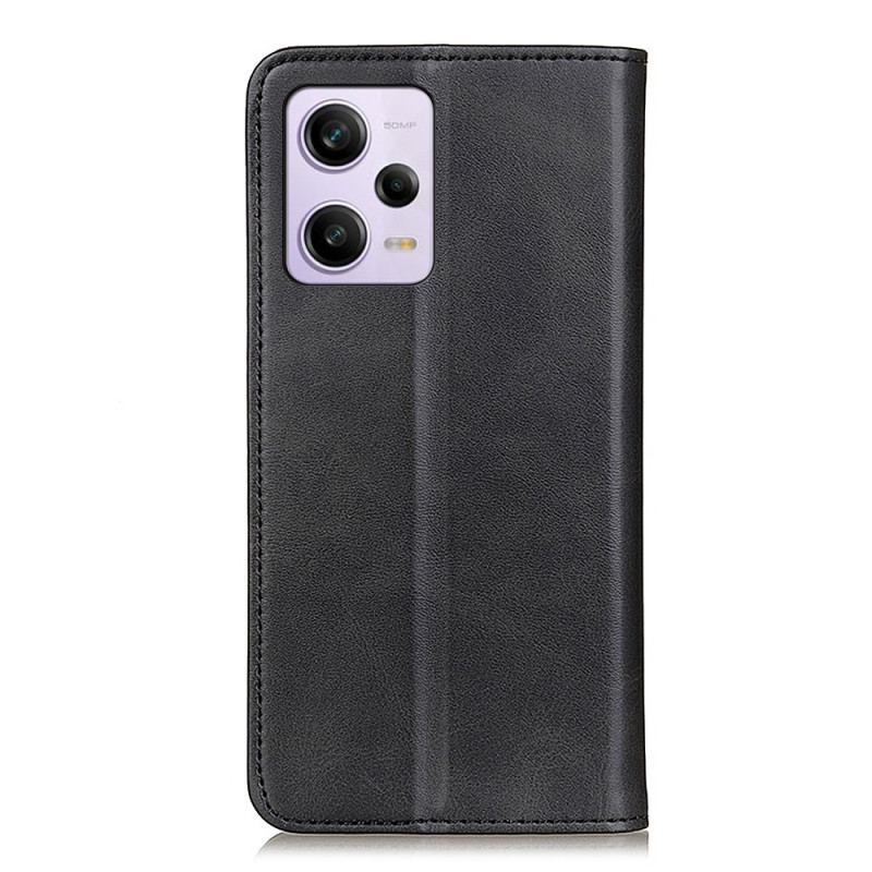 Cover Poco X5 Pro 5G Flip Cover Klassisk Splitlæder