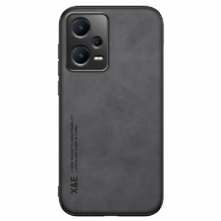 Cover Poco X5 Pro 5G X&e Lædereffekt Læder