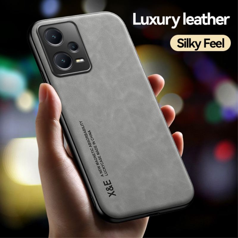 Cover Poco X5 Pro 5G X&e Lædereffekt Læder