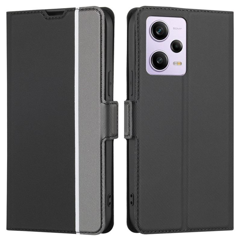 Flip Cover Poco X5 Pro 5G Fin Bicolor