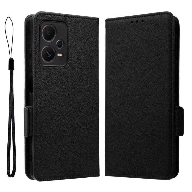 Flip Cover Poco X5 Pro 5G Med Snor Tynd Strappy