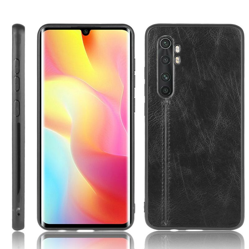 Cover Xiaomi Mi Note 10 Lite Couture Lædereffekt