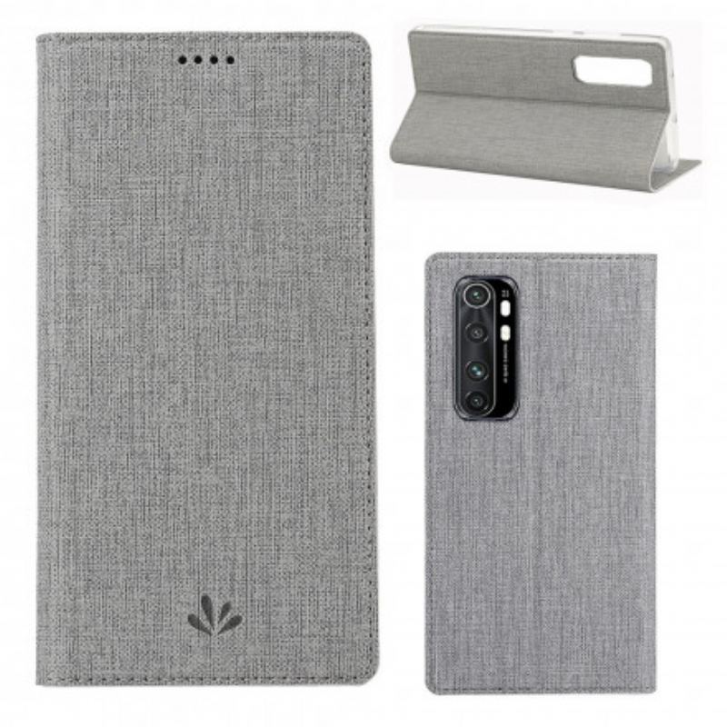 Cover Xiaomi Mi Note 10 Lite Flip Cover Tekstureret Vili Dmx