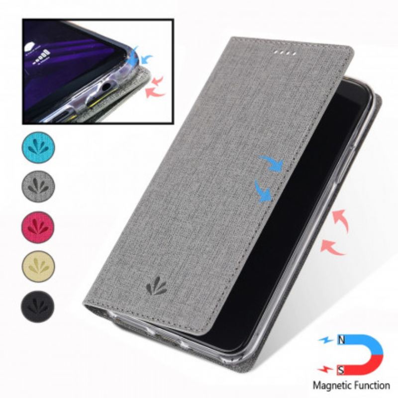 Cover Xiaomi Mi Note 10 Lite Flip Cover Tekstureret Vili Dmx