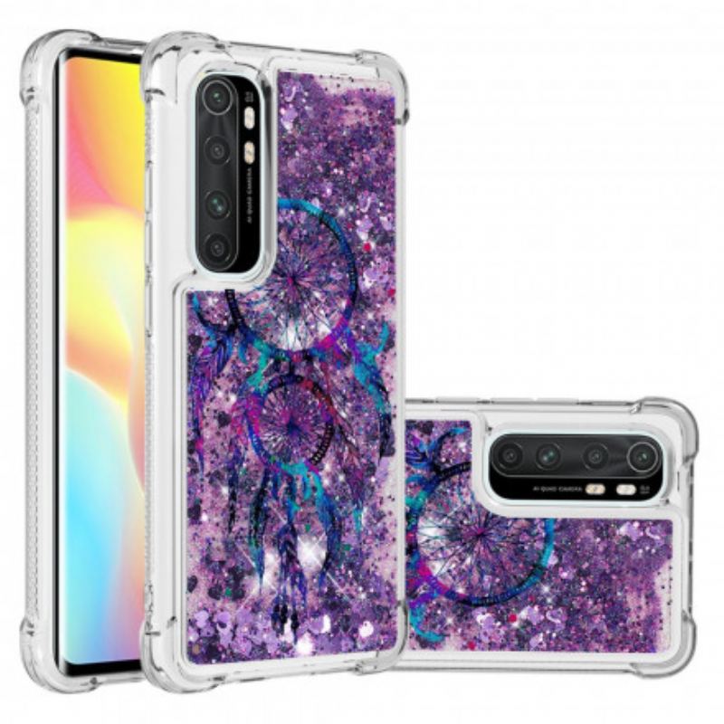 Cover Xiaomi Mi Note 10 Lite Glitter Drømmefanger