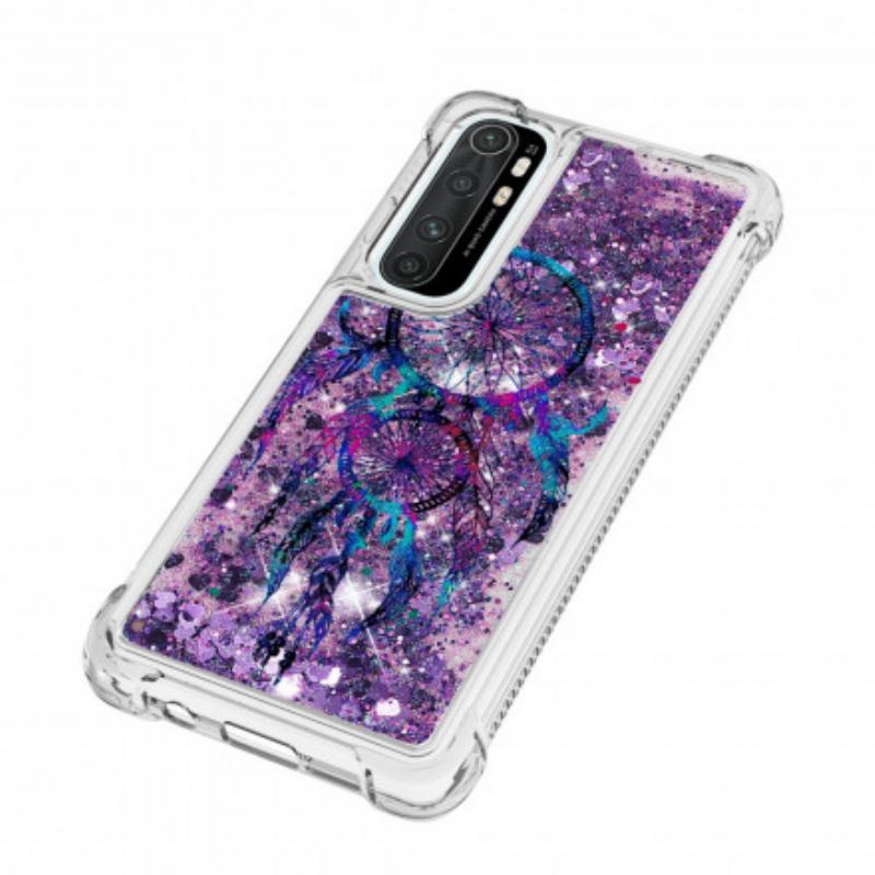 Cover Xiaomi Mi Note 10 Lite Glitter Drømmefanger