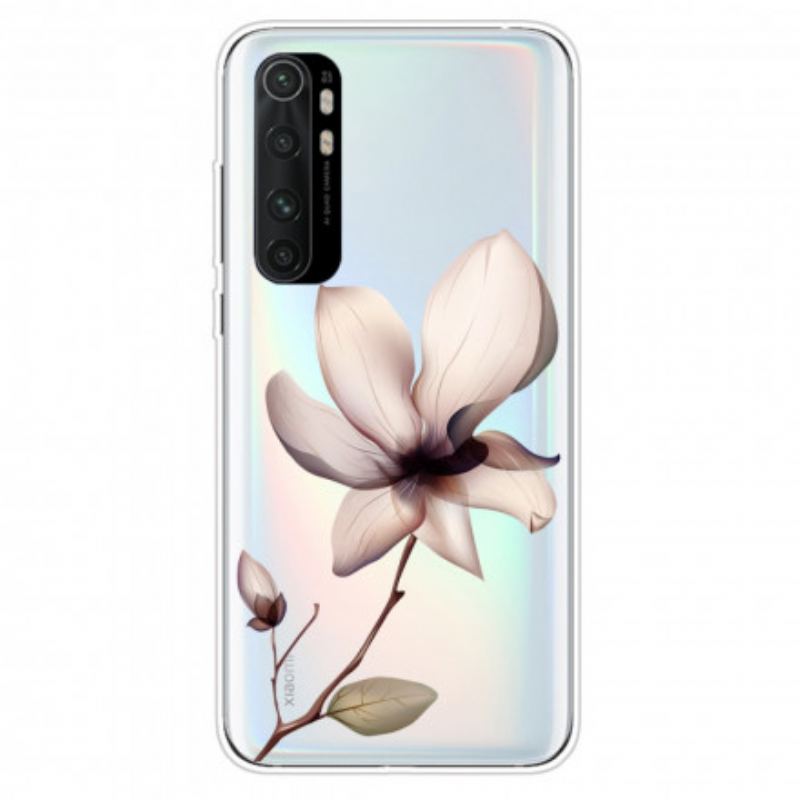 Cover Xiaomi Mi Note 10 Lite Ren Lyserød Blomst