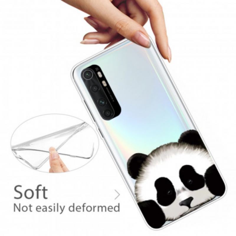 Cover Xiaomi Mi Note 10 Lite Sømløs Panda