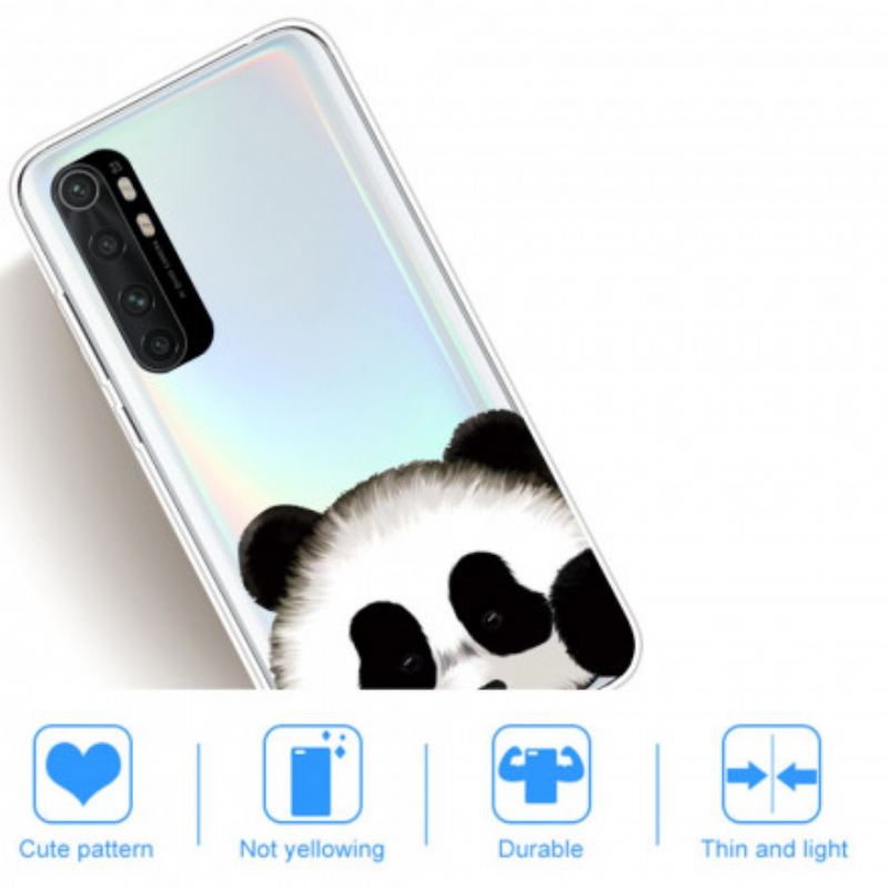 Cover Xiaomi Mi Note 10 Lite Sømløs Panda