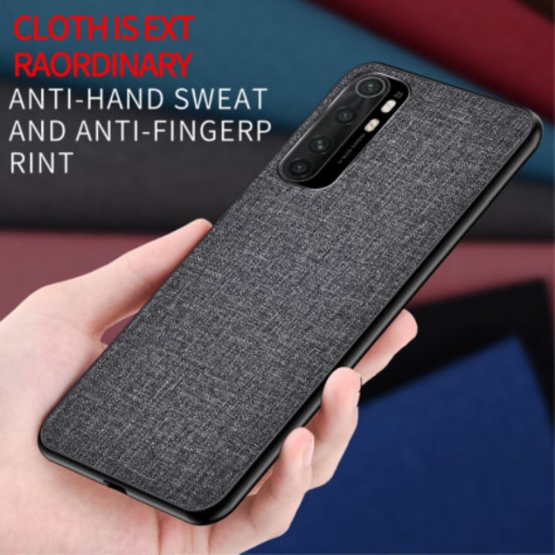 Cover Xiaomi Mi Note 10 Lite Stoftekstur