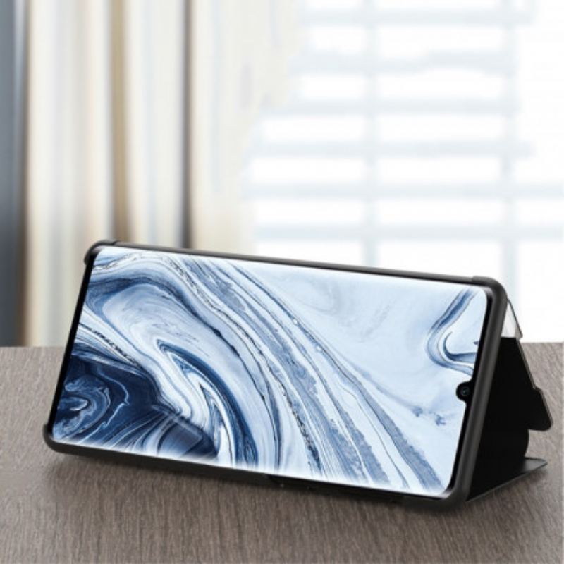 Cover Xiaomi Mi Note 10 Lite Tekstureret Kunstlæder