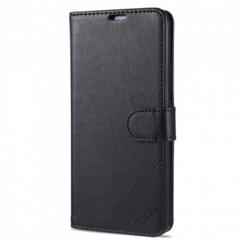 Flip Cover Xiaomi Mi Note 10 Lite Azns Imiteret Læder