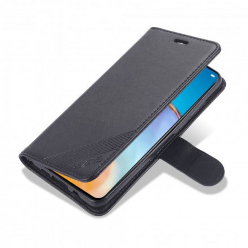 Flip Cover Xiaomi Mi Note 10 Lite Azns Imiteret Læder