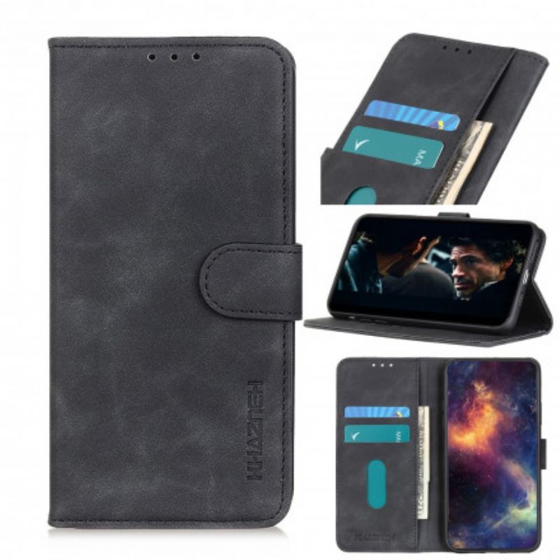 Flip Cover Xiaomi Mi Note 10 Lite Mat Vintage Lædereffekt Khazneh