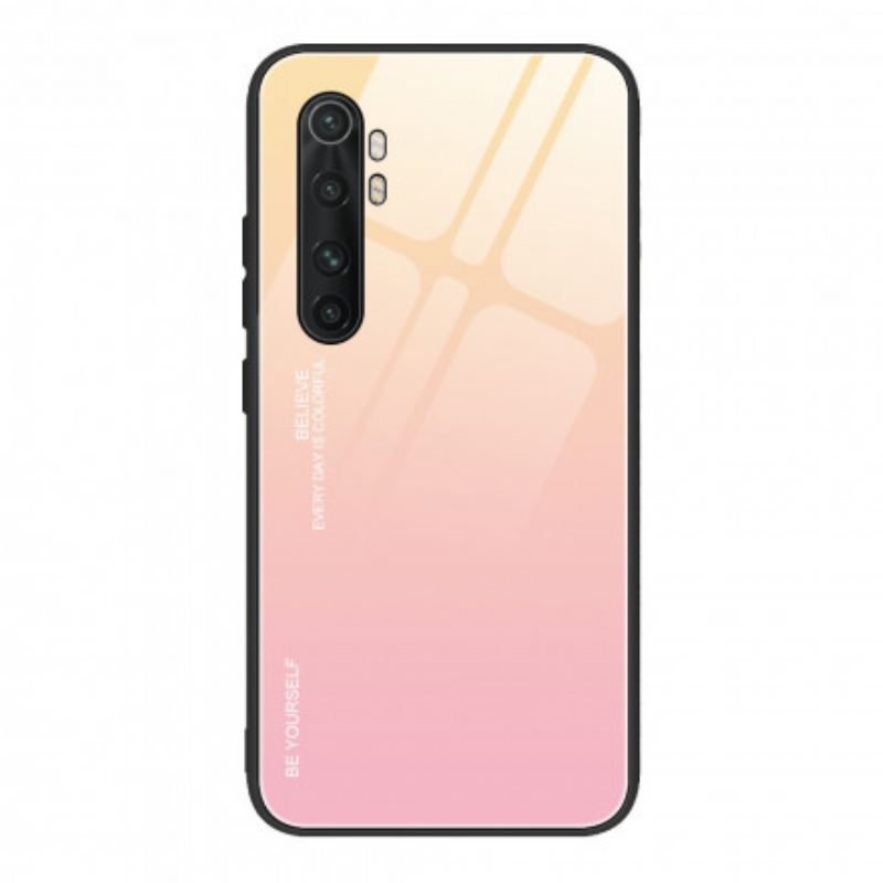 Mobilcover Xiaomi Mi Note 10 Lite Hærdet Glas Vær Dig Selv