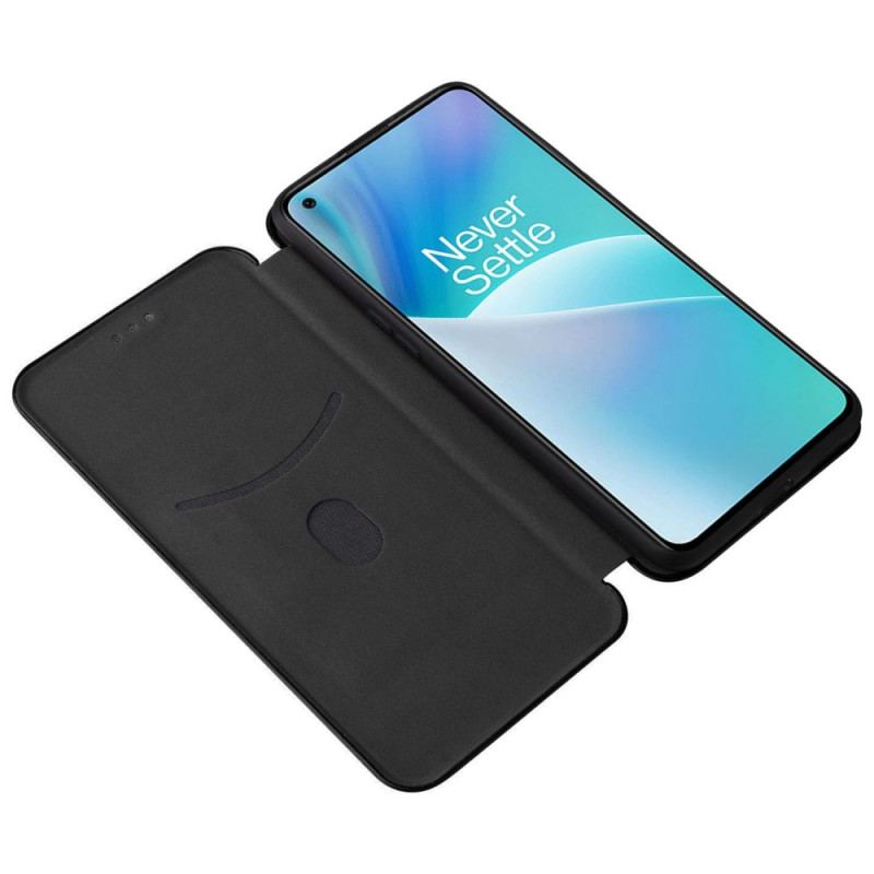 Cover OnePlus Nord 2T 5G Flip Cover Ring Kulfiber