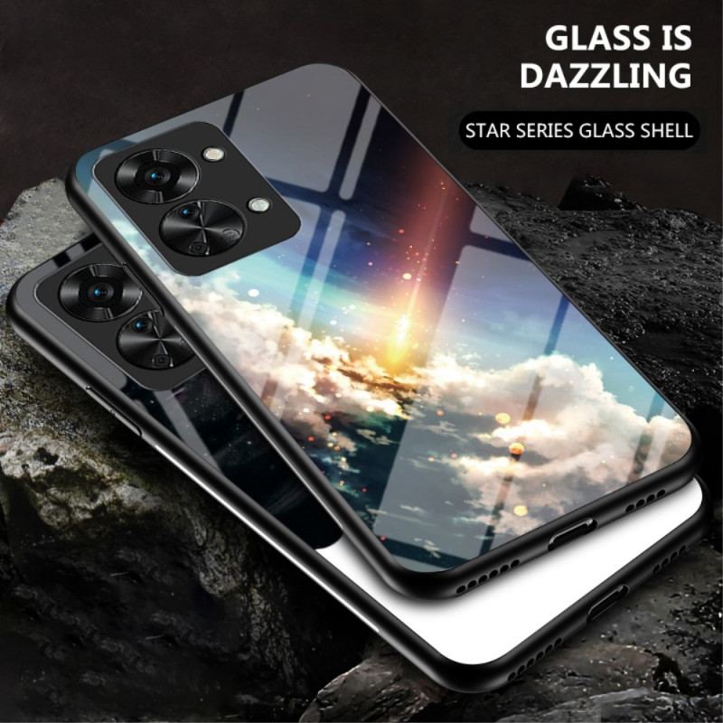 Cover OnePlus Nord 2T 5G Hærdet Glas Mønster