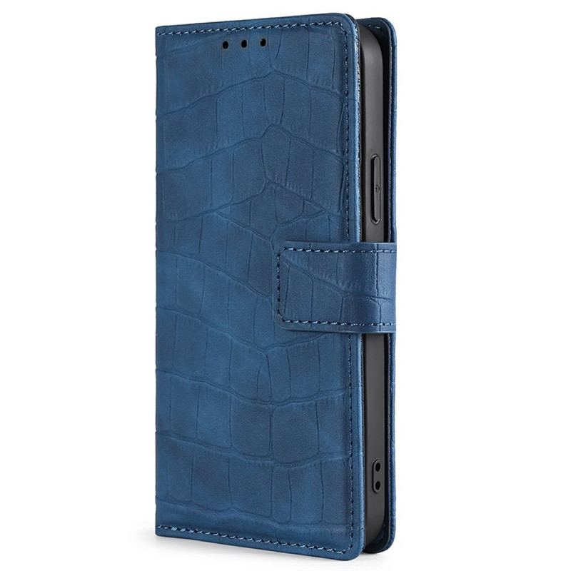 Flip Cover OnePlus Nord 2T 5G Krokodillehudstil