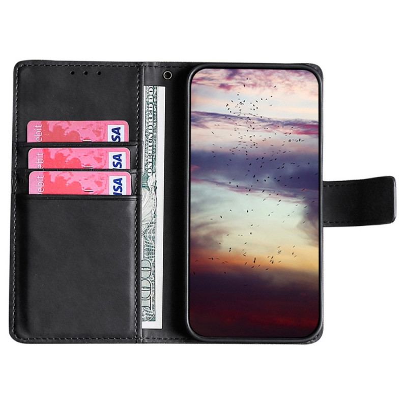 Flip Cover OnePlus Nord 2T 5G Krokodillehudstil