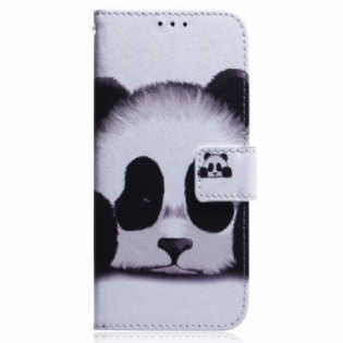 Flip Cover OnePlus Nord 2T 5G Med Snor Strappy Panda
