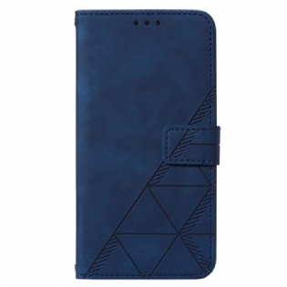 Flip Cover OnePlus Nord 2T 5G Trekanter Med Snor