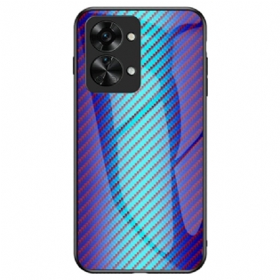 Mobilcover OnePlus Nord 2T 5G Kulfiber Hærdet Glas