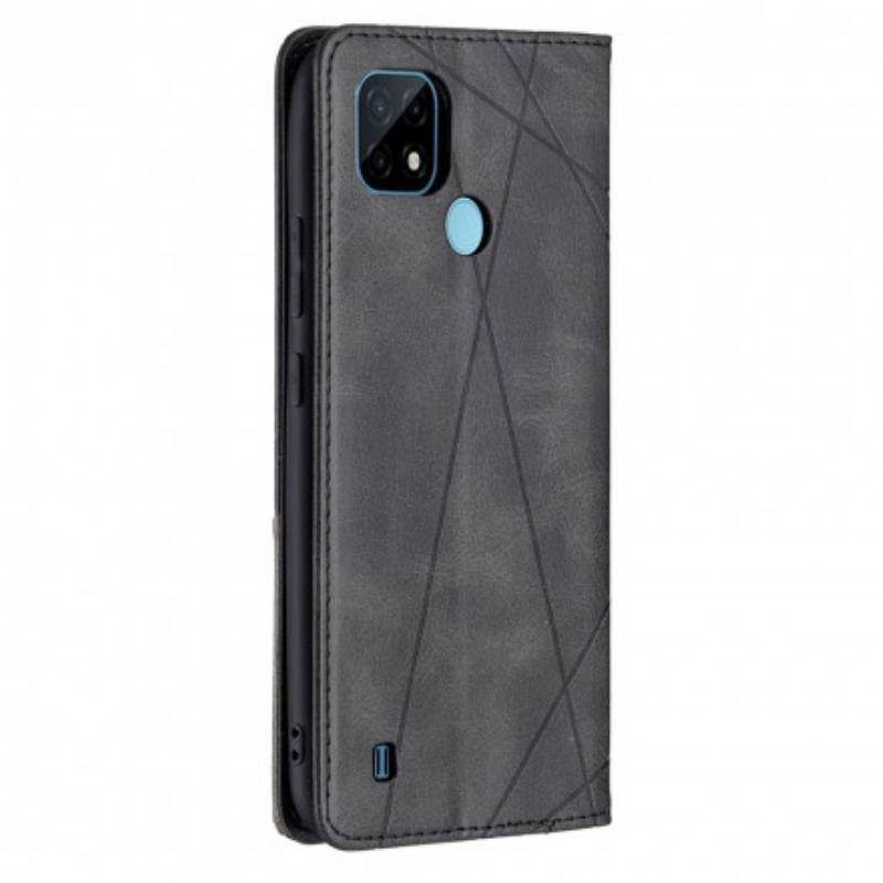 Cover Realme C21 Flip Cover Kunstner Stil