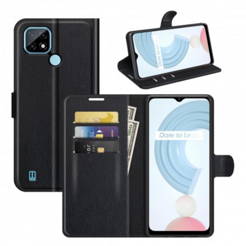 Flip Cover Realme C21 Klassisk