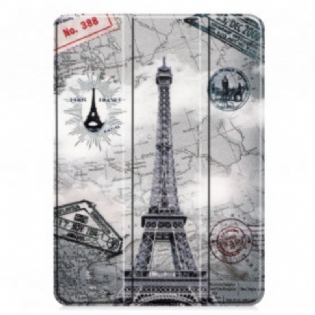 Cover iPad Pro 11" (2021) Eiffeltårnet Stylus Holder