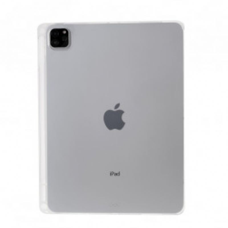 Cover iPad Pro 11" (2021) Gennemsigtig Silikone Penholder