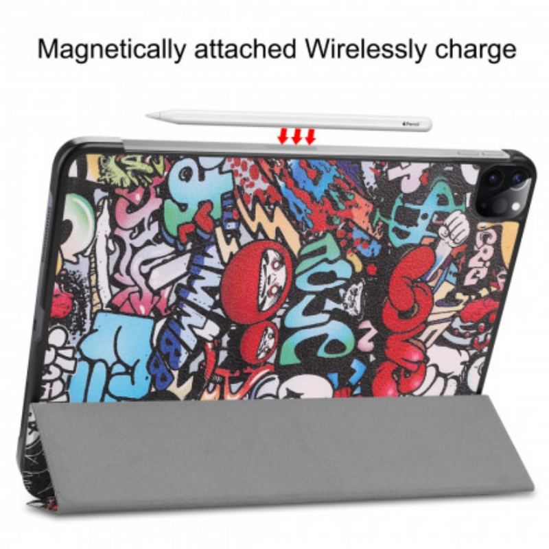 Cover iPad Pro 11" (2021) Graffiti Penneholder