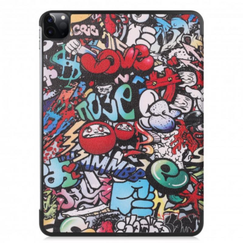 Cover iPad Pro 11" (2021) Graffiti Penneholder