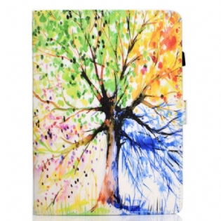 Flip Cover iPad Pro 11" (2021) Akvarel Træ