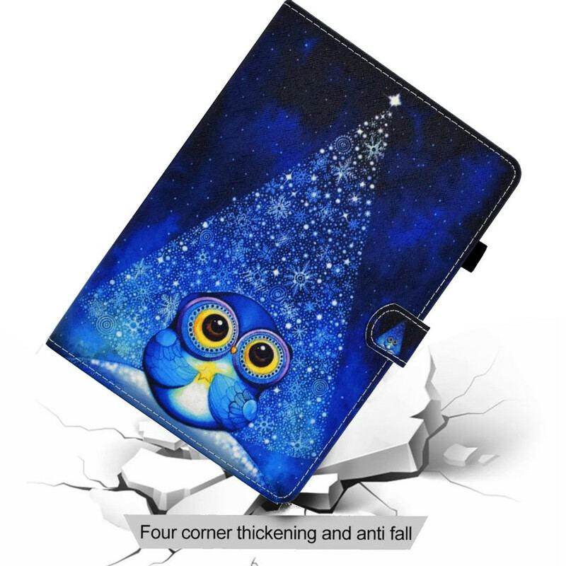 Flip Cover iPad Pro 11" (2021) Blå Ugle