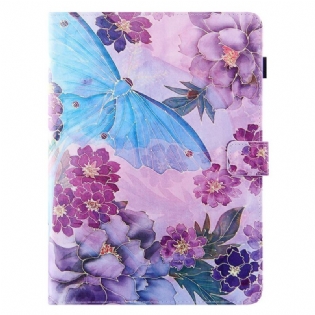 Flip Cover iPad Pro 11" (2021) Blomster Design