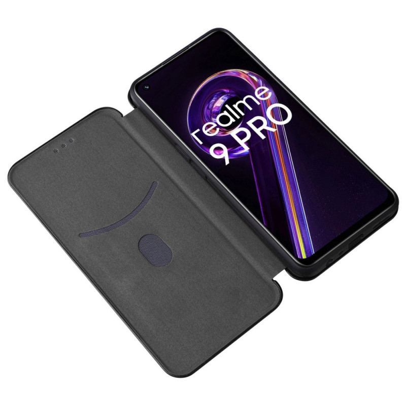 Cover OnePlus Nord CE 2 Lite 5G Flip Cover Kulfiber Tekstur