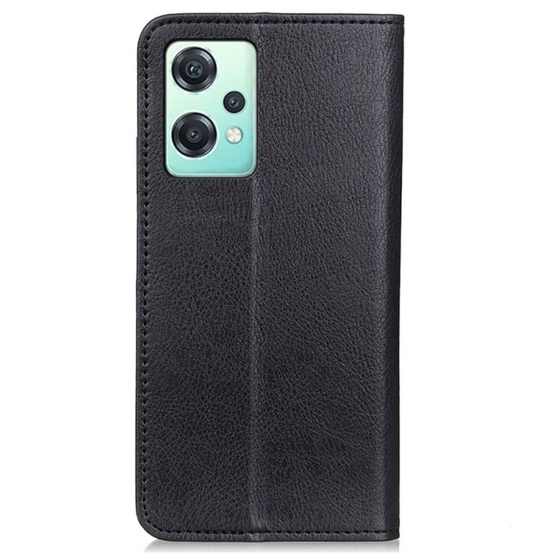 Cover OnePlus Nord CE 2 Lite 5G Flip Cover Lychee Split Læder