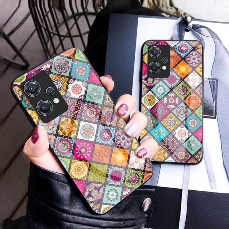 Cover OnePlus Nord CE 2 Lite 5G Patchwork Magnetisk Holder