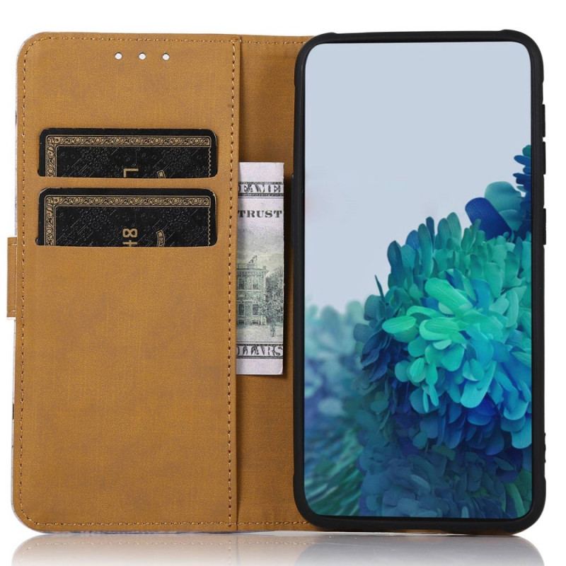 Flip Cover OnePlus Nord CE 2 Lite 5G Hård Tiger