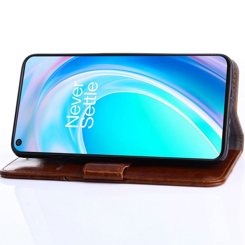 Flip Cover OnePlus Nord CE 2 Lite 5G Udsatte Sømme