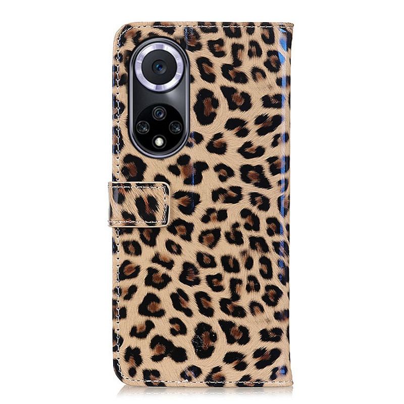 Flip Cover Honor 50 Almindelig Leopard