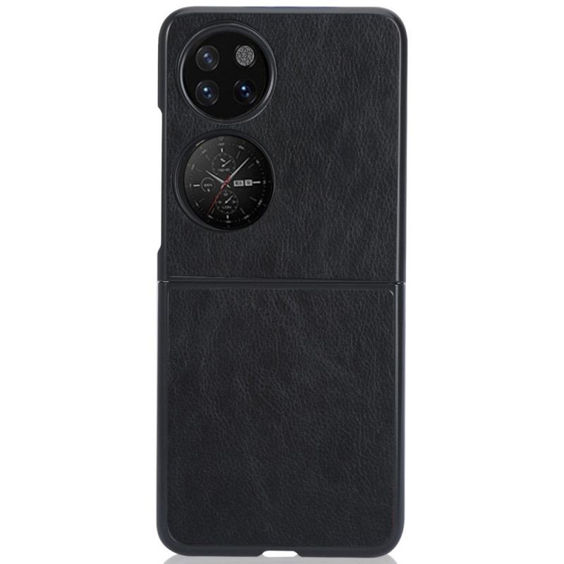 Cover Huawei P50 Pocket Litchi Imiteret Læder