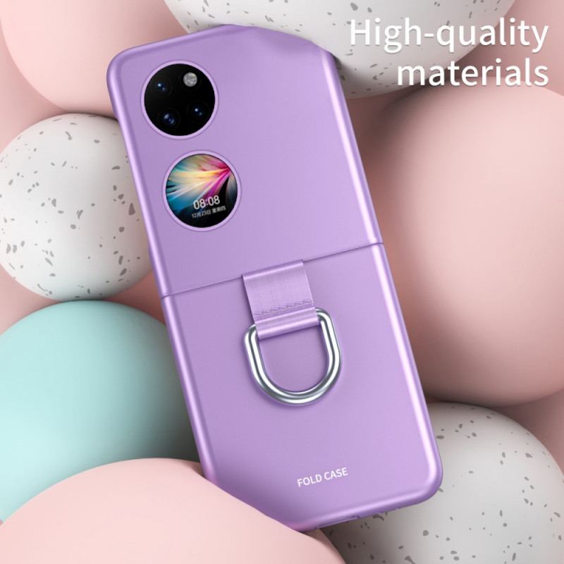 Cover Huawei P50 Pocket Skin-touch Med Ring