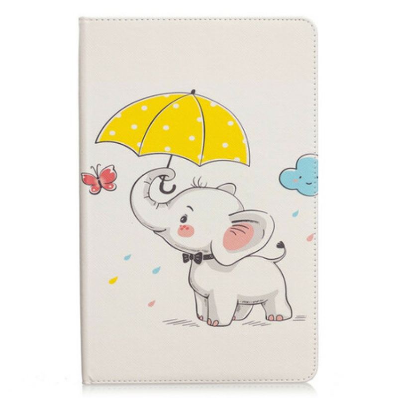 Case Samsung Galaxy Tab S6 Lite Elefant I Regnen