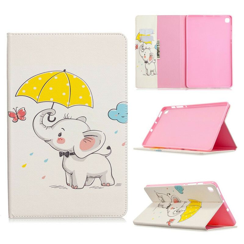 Case Samsung Galaxy Tab S6 Lite Elefant I Regnen