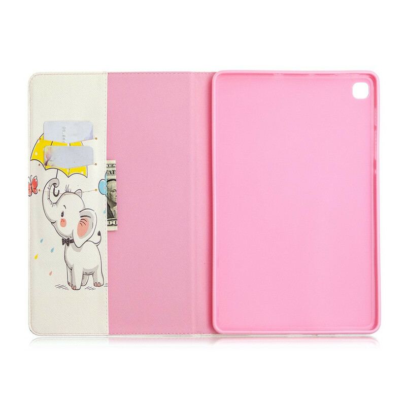 Case Samsung Galaxy Tab S6 Lite Elefant I Regnen