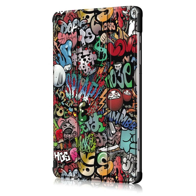 Cover Samsung Galaxy Tab S6 Lite Forbedret Graffiti