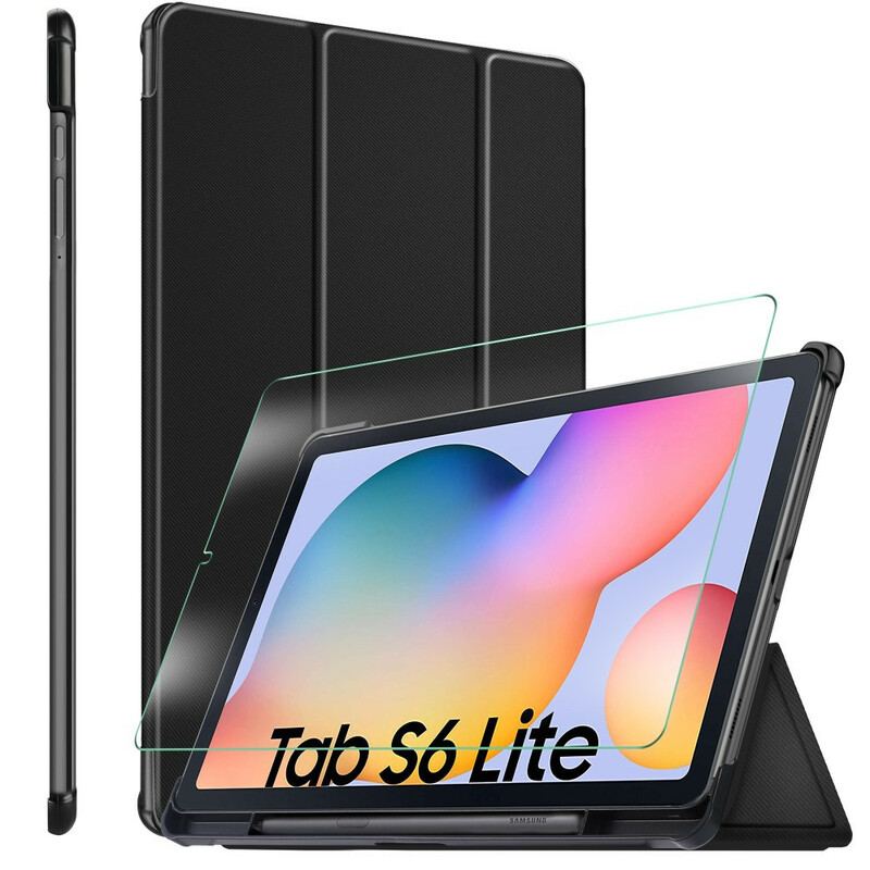 Cover Samsung Galaxy Tab S6 Lite Tri Fold Forstærkede Hjørner